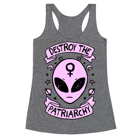 Destroy The Patriarchy Racerback Tank Top