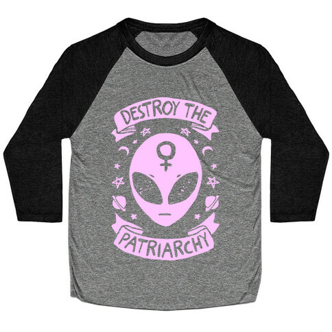 Destroy The Patriarchy Baseball Tee