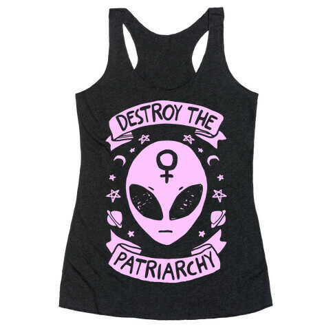 Destroy The Patriarchy Racerback Tank Top