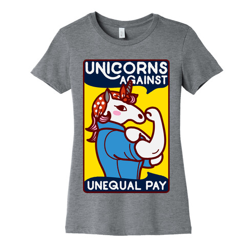 Unicorns Against Unequal Pay Womens T-Shirt