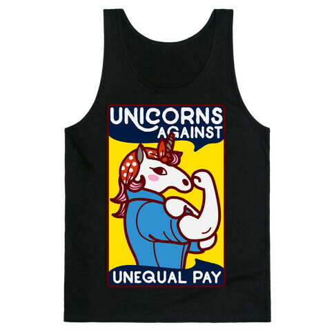 Unicorns Against Unequal Pay Tank Top