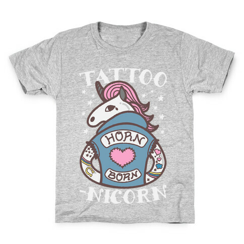 Tattoo-nicorn Kids T-Shirt