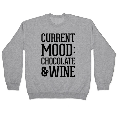 Current Mood: Chocolate & Wine Pullover