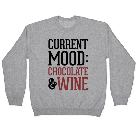 Current Mood: Chocolate & Wine Pullover