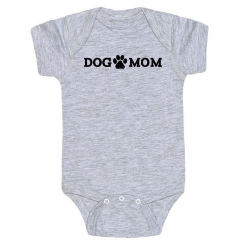 Dog Mom Baby One-Piece