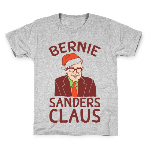 Bernie Sanders Claus Kids T-Shirt