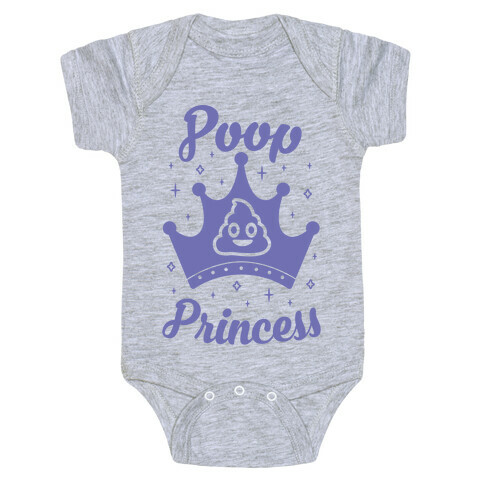 Poop Princess Baby One-Piece