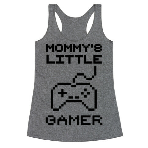 Mommy's Little Gamer Racerback Tank Top