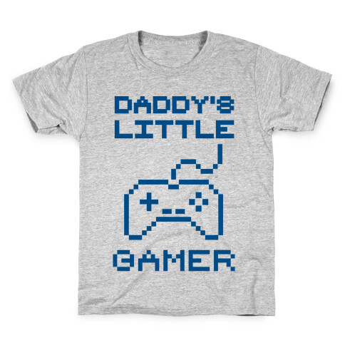 Daddy's Little Gamer Kids T-Shirt