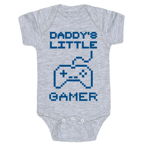 Daddy's Little Gamer Baby One-Piece