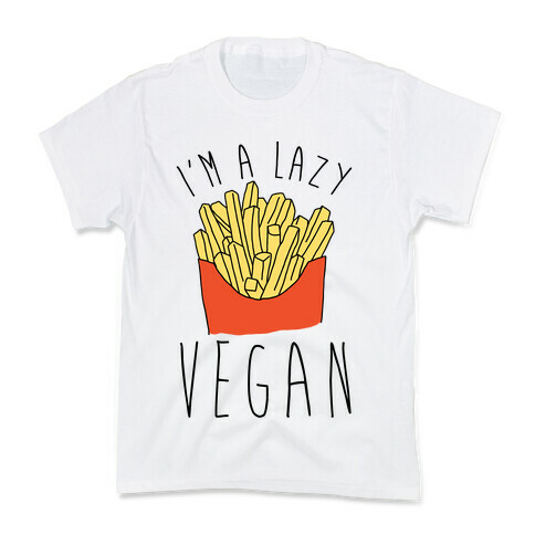 Lazy Vegan Kids T-Shirt