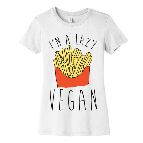 Lazy Vegan Womens T-Shirt