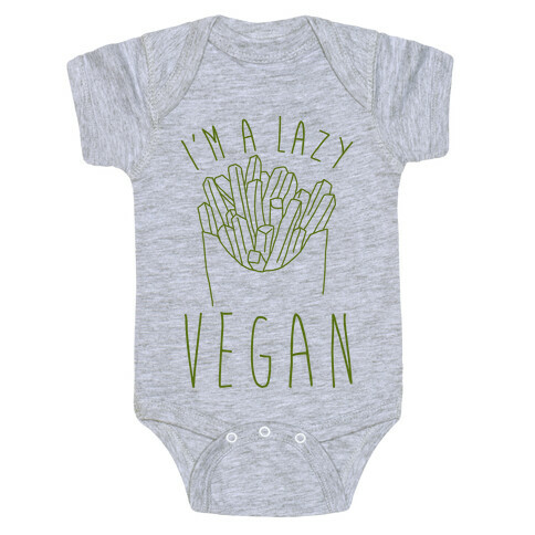 Lazy Vegan Baby One-Piece