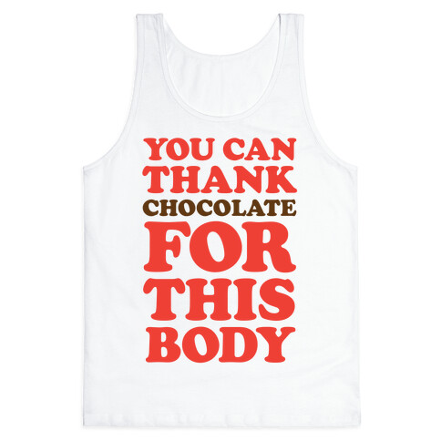 You Can Thank Chocolate For This Body Tank Top