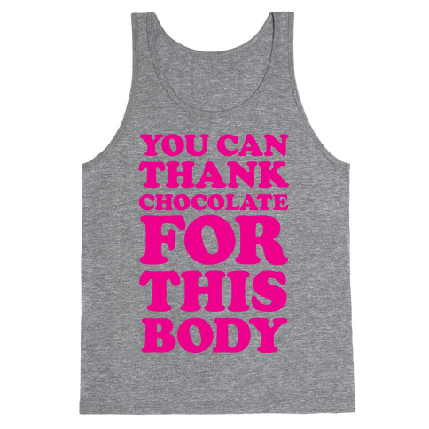 You Can Thank Chocolate For This Body Tank Top