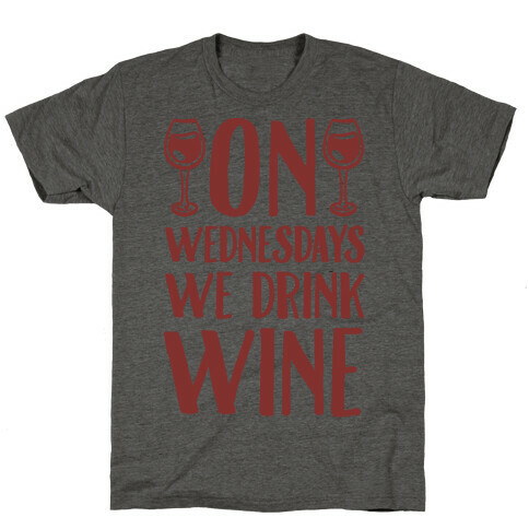 On Wednesdays We Drink Wine T-Shirt