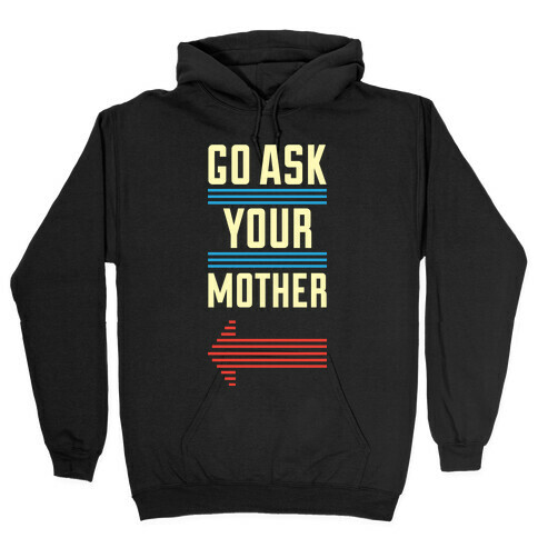 Ask Pair (Dad) Hooded Sweatshirt