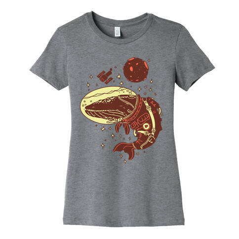 Space Whale  Womens T-Shirt