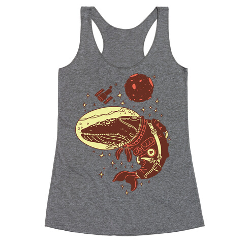 Space Whale  Racerback Tank Top