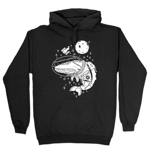 Space Whale  Hooded Sweatshirt