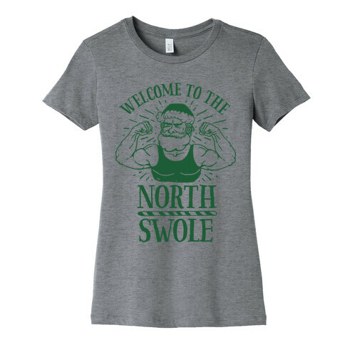 Welcome to the North Swole  Womens T-Shirt