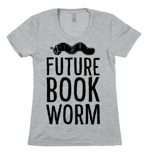 Future Book Worm Womens T-Shirt