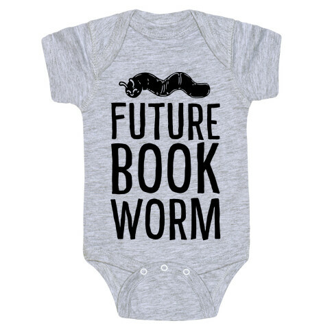 Future Book Worm Baby One-Piece