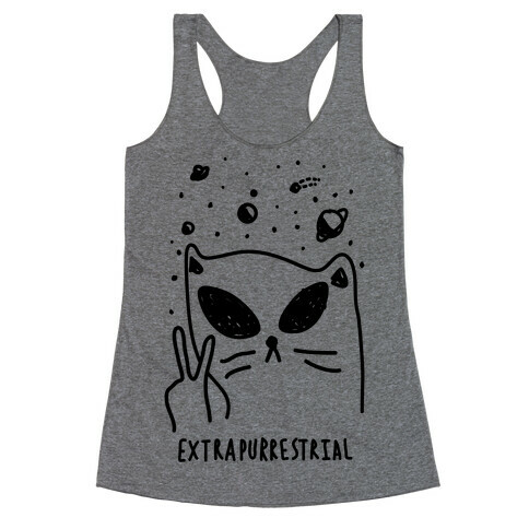 Extrapurrestrial Racerback Tank Top