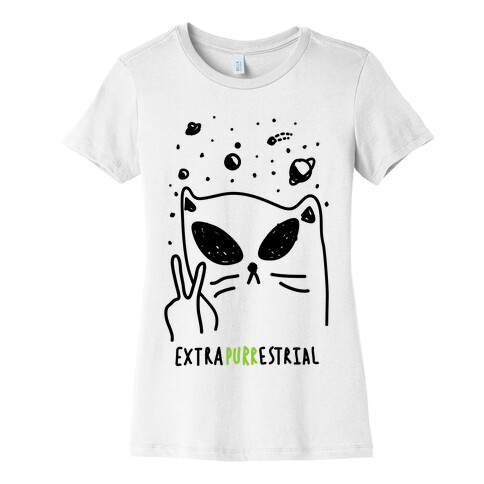 Extrapurrestrial Womens T-Shirt