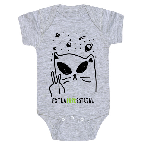 Extrapurrestrial Baby One-Piece