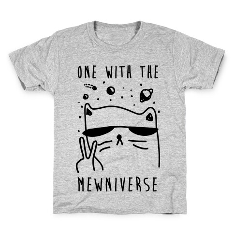 One With The Mewniverse Kids T-Shirt