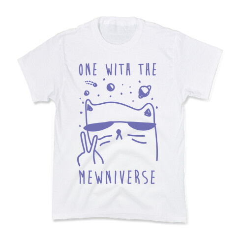 One With The Mewniverse Kids T-Shirt