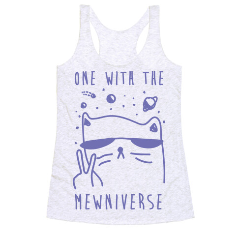 One With The Mewniverse Racerback Tank Top