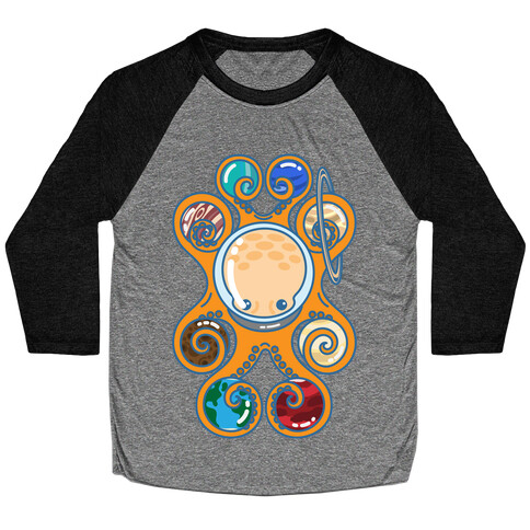 Astronoctopus Baseball Tee