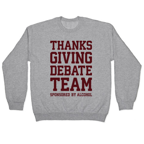 Thanksgiving Debate Team Pullover