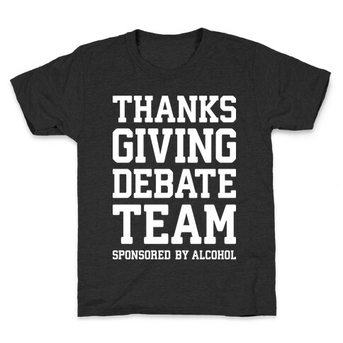 Thanksgiving Debate Team Kids T-Shirt