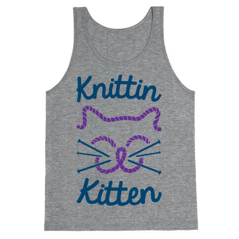 Knittin Kitten Tank Top