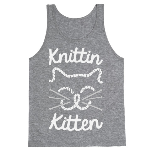 Knittin Kitten Tank Top