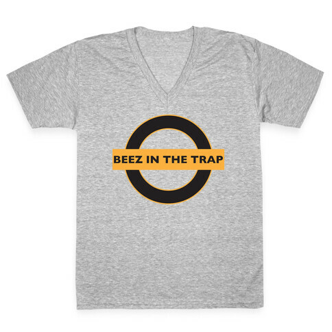 Beez In The Trap (Parody Shirt) V-Neck Tee Shirt