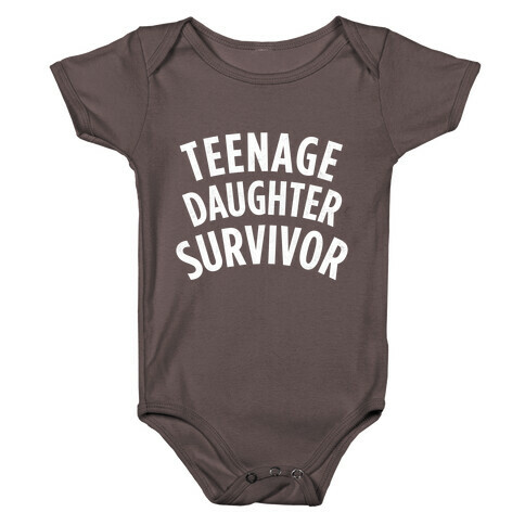Teenage Daughter Survivor (Dark) Baby One-Piece