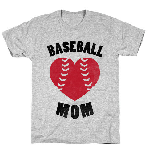 Baseball Mom (Baseball Tee) T-Shirt