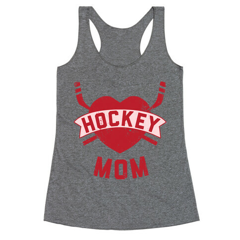 Hockey Mom Racerback Tank Top