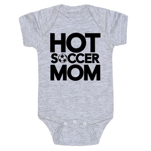 Hot Soccer Mom Baby One-Piece