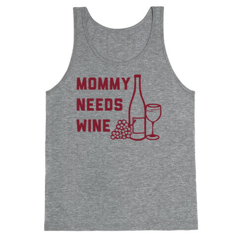 Mommy Needs Wine Tank Top