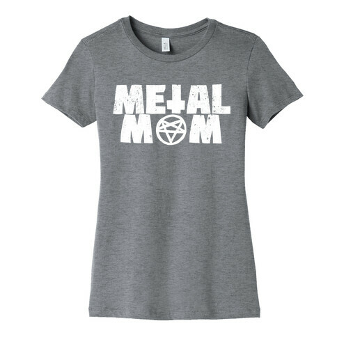 Metal Mom Womens T-Shirt