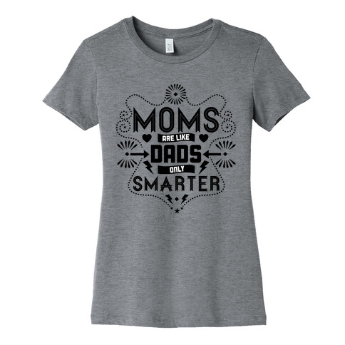 Moms Are Like Dads Only Smarter Womens T-Shirt