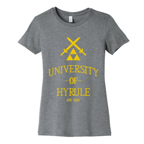 University of Hyrule Womens T-Shirt
