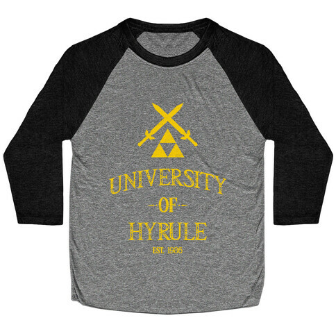 University of Hyrule Baseball Tee