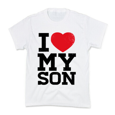 I Heart My Son Kids T-Shirt