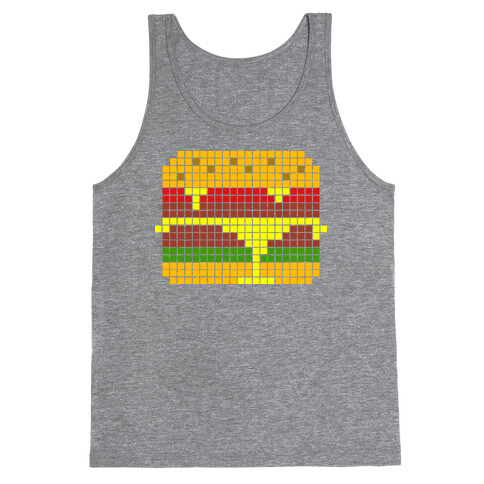 8-Bit Burger Tank Top